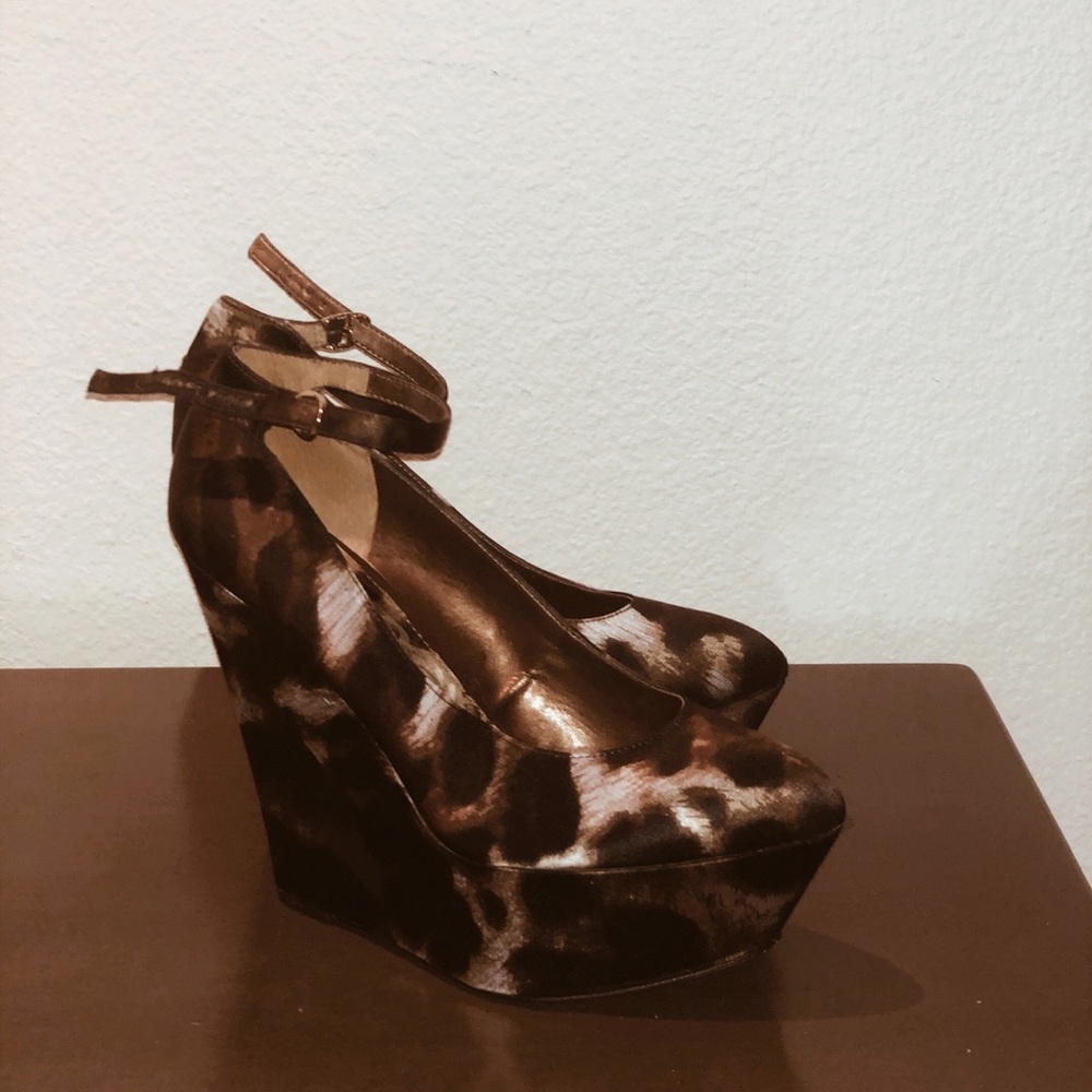 Sam Edelman Leopard Wedge
